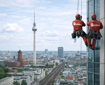 Die Rentino Industriekletterer in Berlin